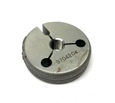 USED ALAMEDA M10 X 1.25-6G THREADED RING GAUGE NOT GO PD 9.042
