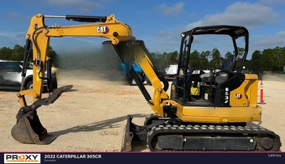 Used 2022 CATERPILLAR 305CR Crawler Excavators - Mini Alabama US | Proxy Equipment #1516593