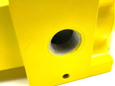 USED NUMATICS SLO-START INLINE MANUAL LOCKOUT VALVE