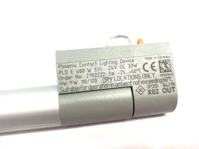 USED PHOENIX CONTACT ENCLOSURE LIGHT STRIP PLD E 400 W 375 LED