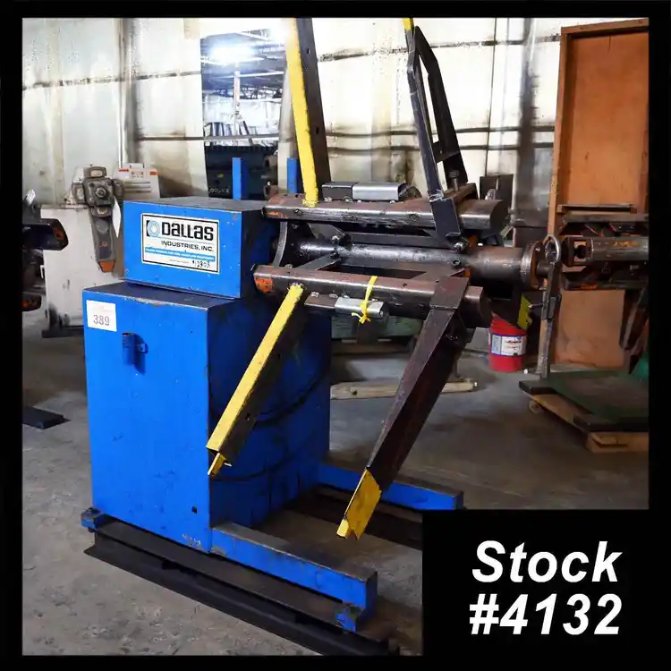 Used DALLAS DBR-624 Uncoilers Ohio US | Universal Tube & Rollform Equipment Company #280169