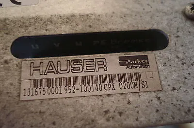 NEW PARKER COMPAX200MS1 DRIVE W/SINCOS