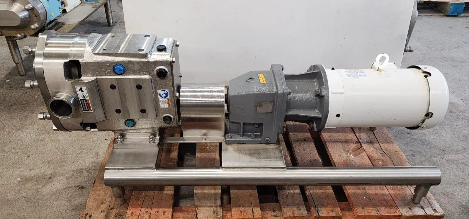 Waukesha Sanitary Positive Displacement  Pump Model 060U2 SPX  # 38919