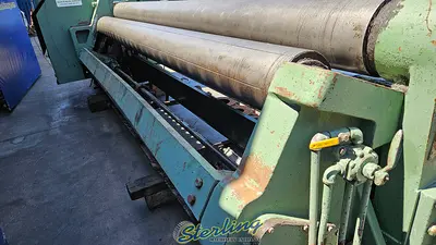 Used BERTSCH #8-B Plate Bending Rolls including Pinch California US | Sterling Machinery Exchange #1467064