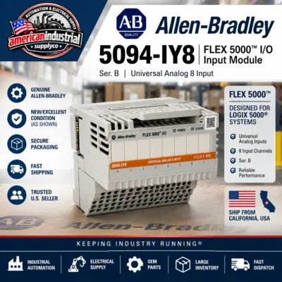 Used Allen-Bradley 5094-IY8/B PLC Input & Output California US | American Industrial Supply Co. #1460059
