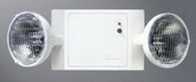 Appleton Eaton CC2 Sure-Lite Black Polycarbonate Double Head Emergency Light [New]