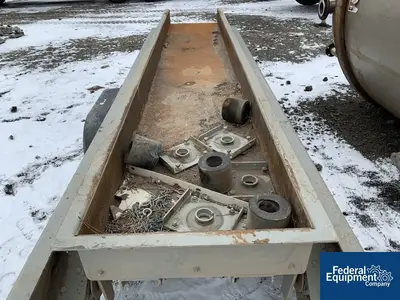 USED Eriez 30" Eriez Vibrating Conveyor, Model HVF30, C/S