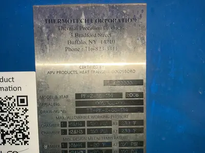 Used 2008 THERMOTECH PF2551734 Chemical & Process Equipment Ohio US | HGR 24 #1556818