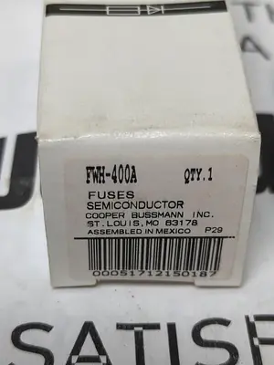 New | in-Stock COOPER BUSSMANN FWH-400A Miscellaneous Equipment (Electrical & Power) | Surplus Asset Holdings #1196532