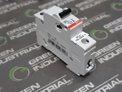 Lot of 10 ABB S201-K2 Single Pole Circuit Breakers 2A 230/400VAC Used