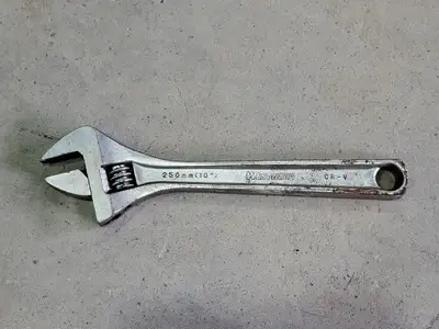 8", 10", 12" and 15" Adjustable Wrench Set