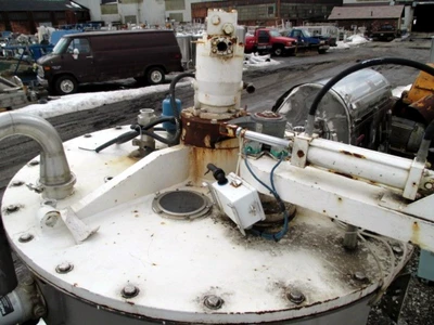 Ketema Mark III 48 x 30 perforate basket centrifuge, 316L SS.