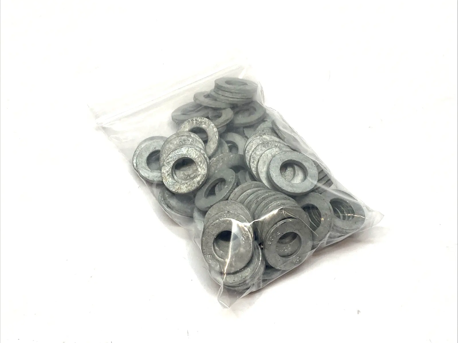 New | in-Stock Fastenal Structural Flat Washer 1/2" ASTM 436 Galvanized Steel LOT OF 93 Hardware Washers Michigan US | Maverick Industrial Sales #1493323