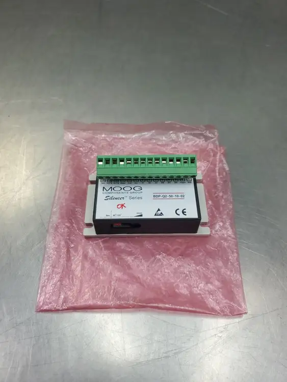 Used MOOG Silencer Series BDP-Q2-50-10-02 PROCESS CONTROLLER Industrial Controls South Carolina US | Palmetto Automation #1161864
