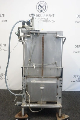 HOBART SINGLE RACK HIGH TEMPERATURE NATURAL GAS DISHWASHER MODEL AM15