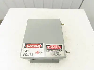 Wiegmann B141208CH Electrical Enclosure 14x12x8" Wall Mount Control Panel