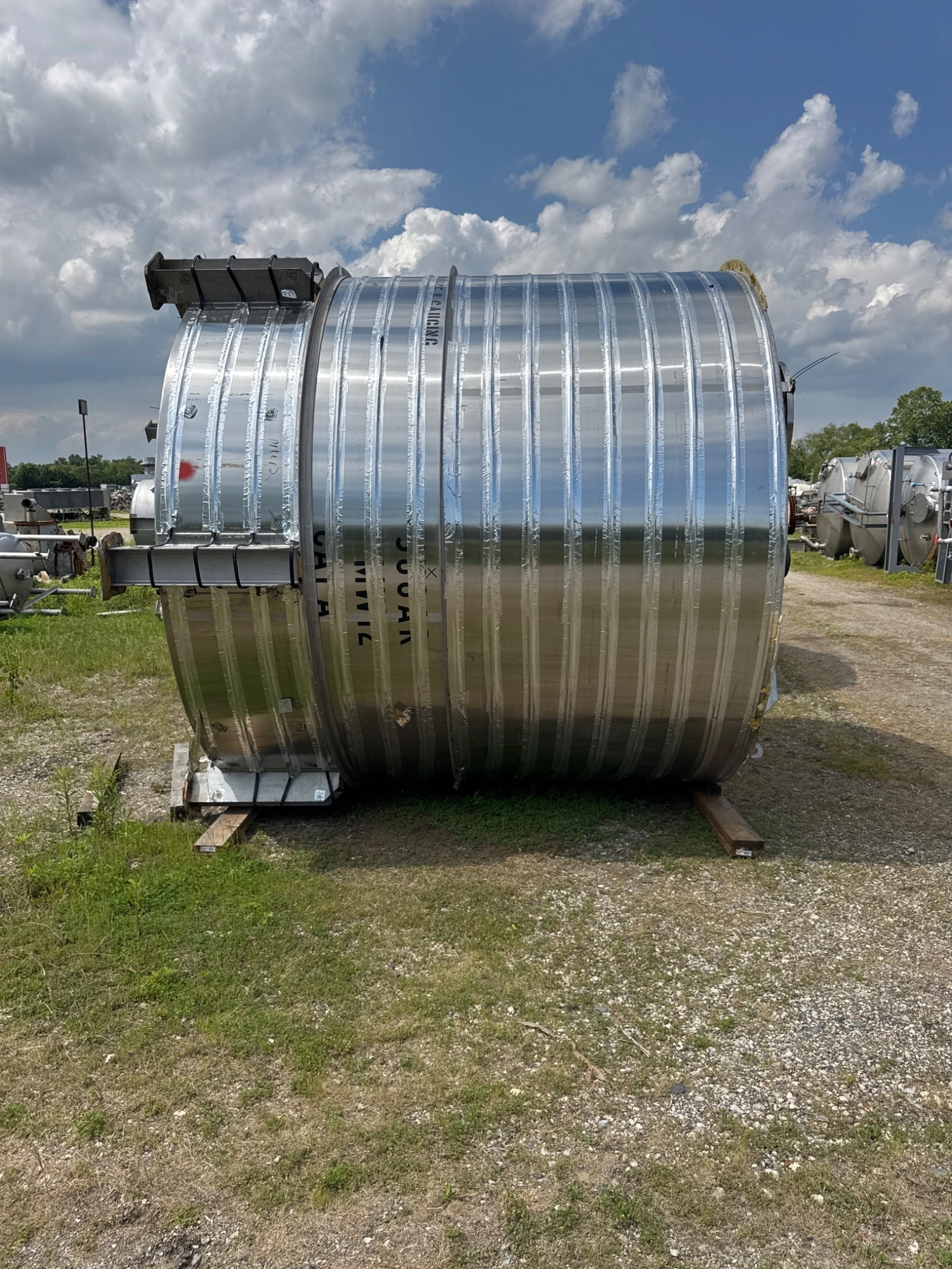 4,300 Gallon Stainless Steel Tank