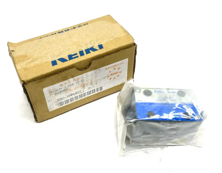Used TOKYO KEIKI DIRECTIONAL CONTROL VALVE Solenoid Valves Michigan US | Maverick Industrial Sales #1090145