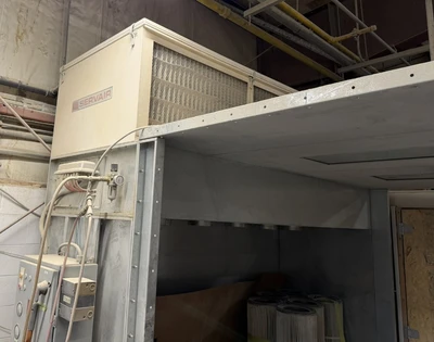 Used SERVAIR SIDE DRAFT BOOTH 113 Paint Booths Ontario CA | Aldan Woodworking Machinery #1252676