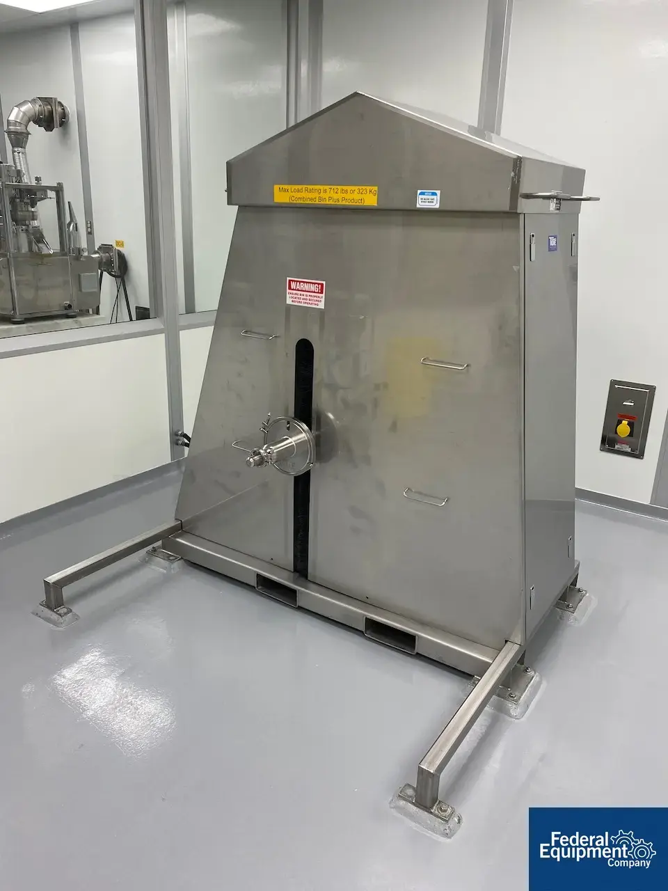 USED TOTE Systems Tote Systems Bin Blender, S/S