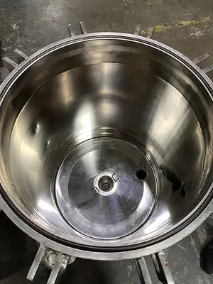 USED CUNO 16ZPB 16" STAINLESS STEEL CARTRIDGE FILTER HOUSING 150 PSI @ 300 °F