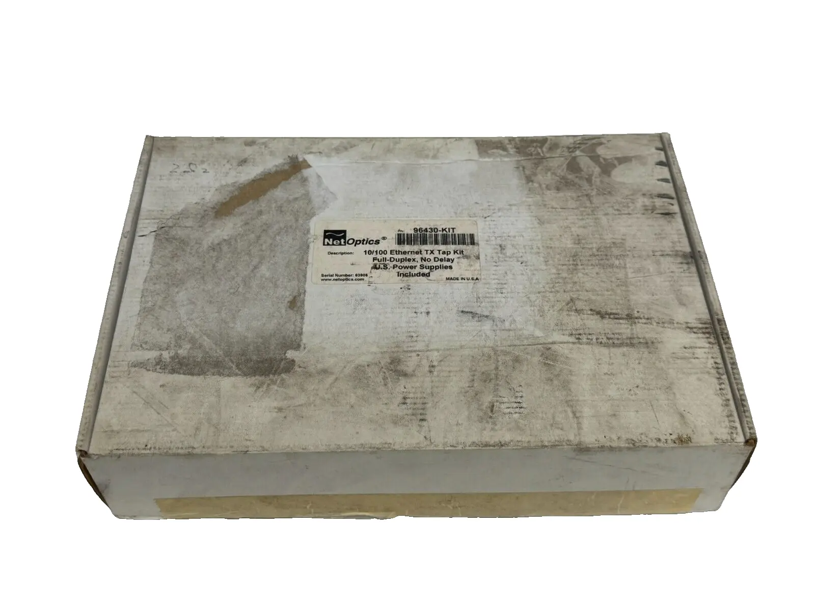 NEW NETOPTICS 96430-KIT 10/100 ETHERNET TX TAP KIT FULL DUPLEX NO DELAY 96430