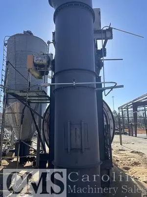 USED HEIL 10.5X32 DRUM DRYER AND CHIP PLANT