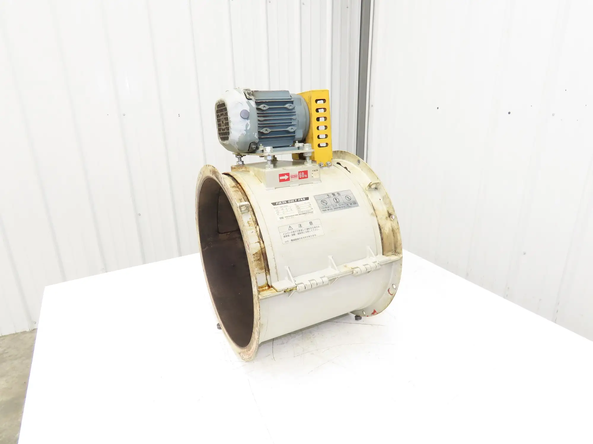 Fulta Electric DBRO4M246 Tube Axial Blower Duct Fan 16" 2300 CFM 0.37kw 220V 3PH