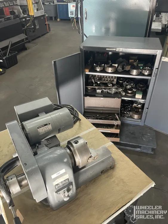HARDINGE HSL-59 LATHES, SECOND OPERATION | Wheeler Machinery Sales