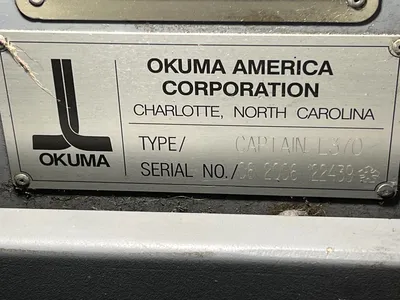 2006 OKUMA CAPTAIN L370BB CNC Lathes | Levy Recovery Group (12)