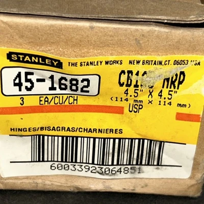 NEW Stanley Works 45-1682