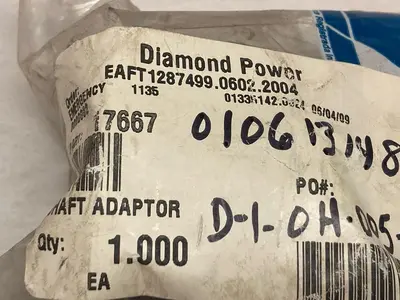 New | in-Stock DIAMOND POWER 17667 Valves/Fittings | Surplus Asset Holdings #1219351