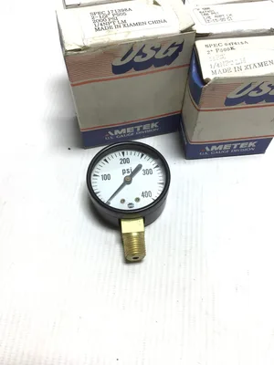 Ametek/Ashcroft 2″ MISC PSI 1TA-39923-006 Industrial Duralife Pressure Gauge (Lot of 7)