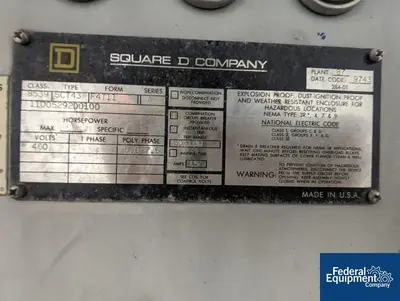 USED SpiroFlow Spiroflow Bag Dump Station, S/S
