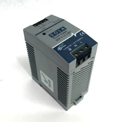 USED EGS SOLA/HEVI-DUTY POWER SUPPLY DIN RAIL 50W 15V