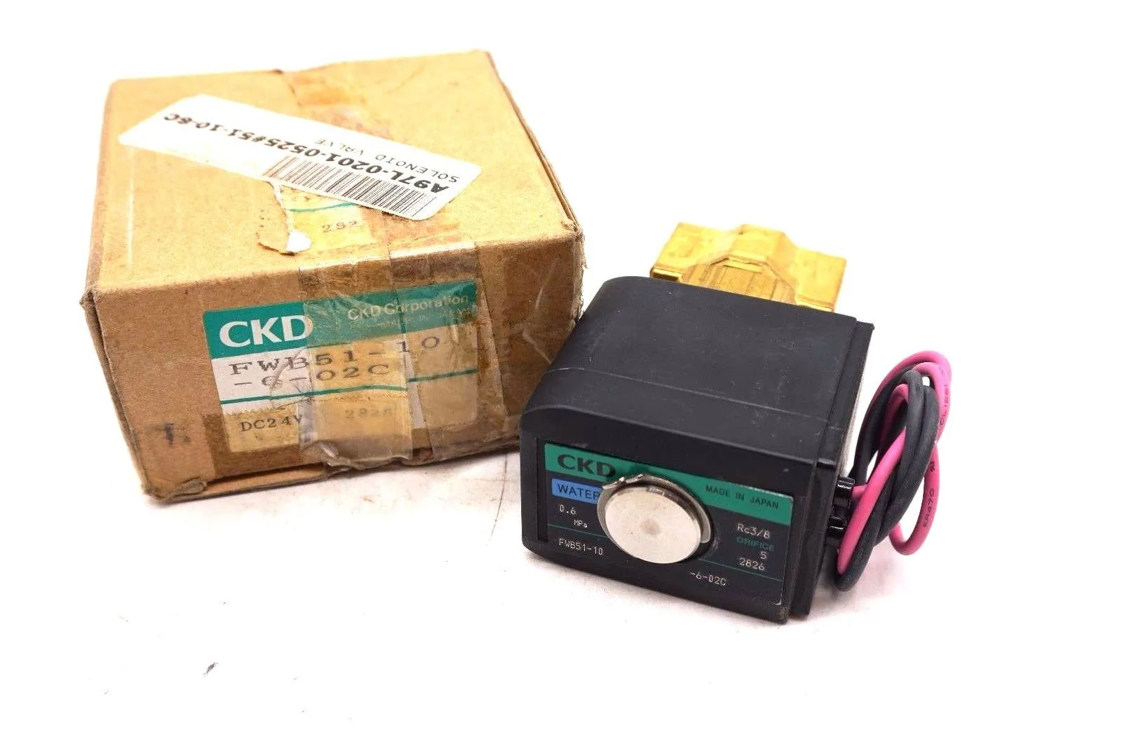 NEW CKD FWB51-10 SOLENOID VALVE FWB5110