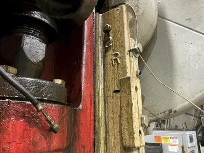 95 TON BLISS MODEL #28 OBI STAMPING PRESS 6"
 STROKE : YOBRO 24901