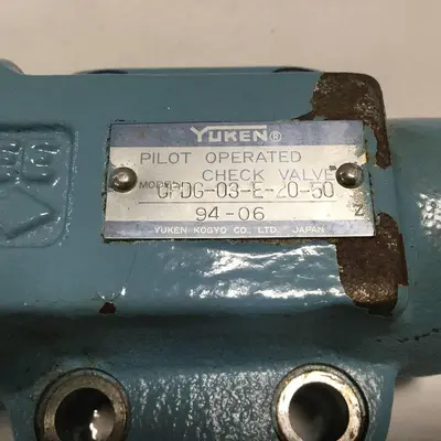 USED YUKEN CPDG-03-E-20-50