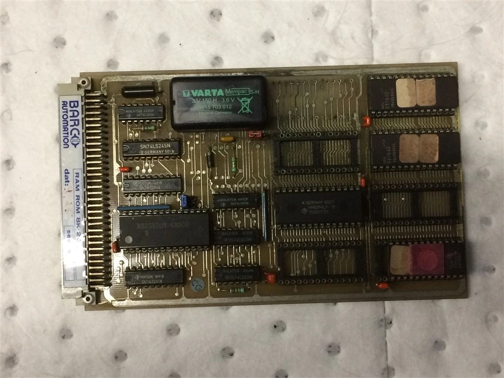 USED LVD RAM ROM 8K-20K   BARCO-MEMORY CARD