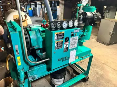 25 HP SULLIVAN PALATEK MODEL #2SD4 AIR COMPRESSOR: YOBRO #23834