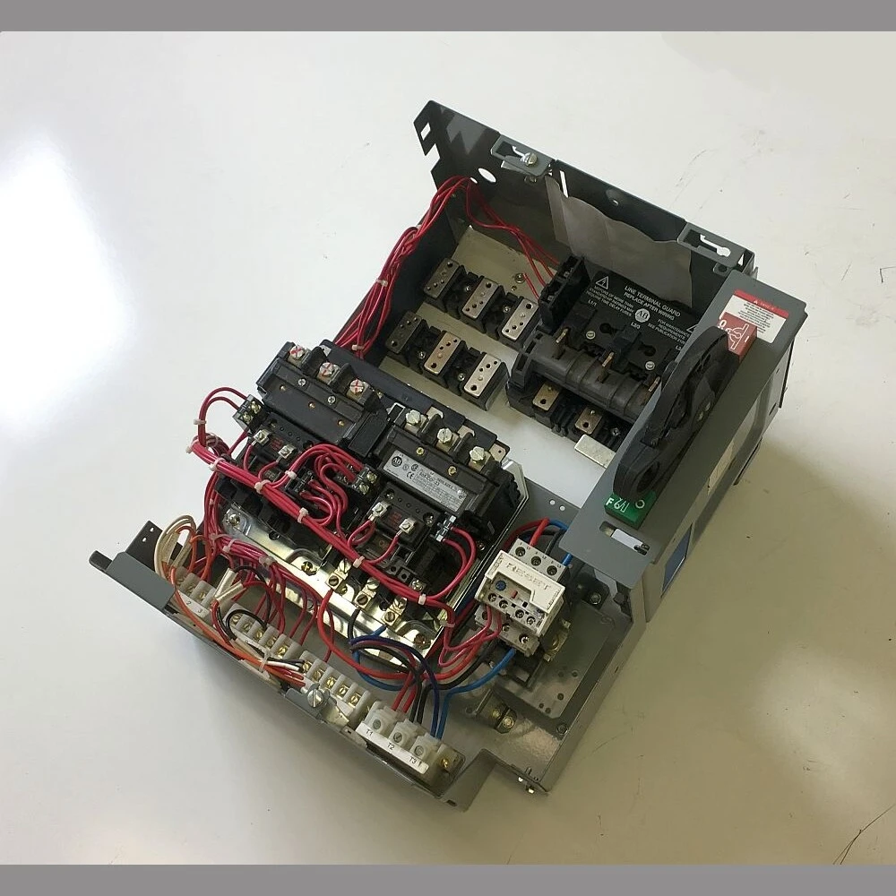 Allen Bradley 2100 Series 18" Fusible Bucket With FWD/REV Size 2 Starters