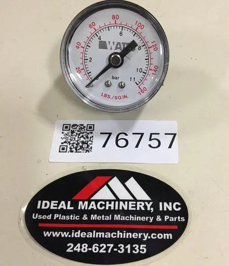 Used WATTS GAUGE757 Universal Pressure Meters Michigan US | Ideal Machinery #776703