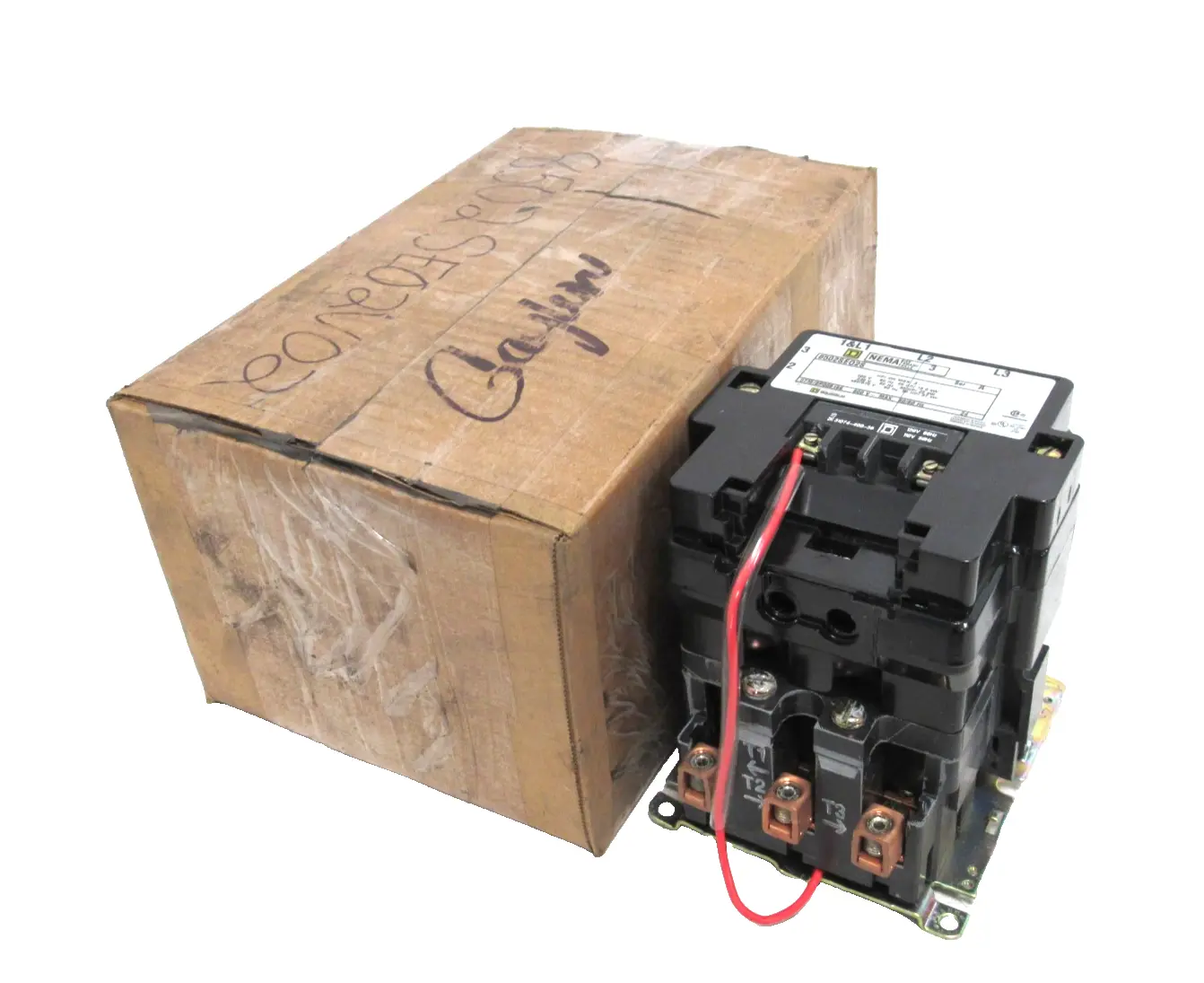 NEW SQUARE D 8502SE02S STARTER SIZE 3 SER.A 120V