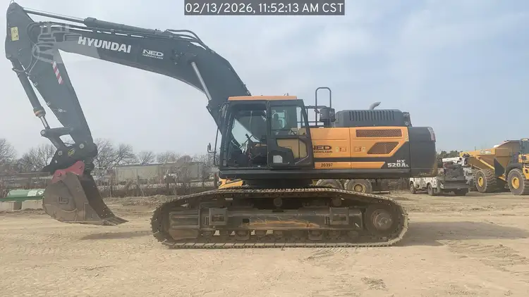 Used 2022 HYUNDAI HX520AL Crawler Excavators Florida US | National Equipment Dealers #1422411