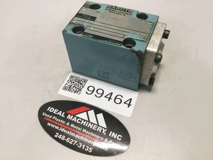 Used REXROTH 4WE6D51AG24N9K4V Valves/Fittings Michigan US | Ideal Machinery #707630