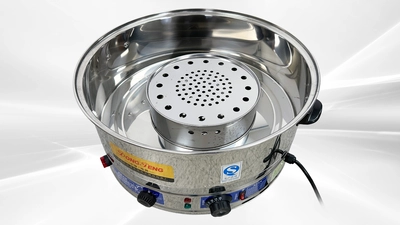 171-0422 20" 10 Piece Dim Sum Steamer Kettles