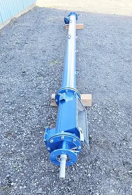 Used Screw Conveyor, 8" Diameter X 224'' Long