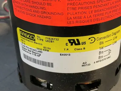 Used FASCO 71626732 Motors (misc) Ohio US | HGR 24 #1556694