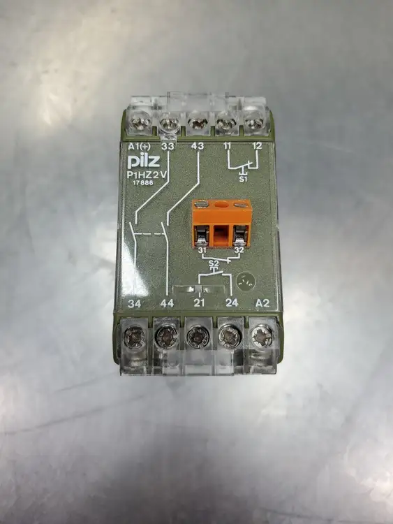 Used Pilz P1HZ2V 2S 24VDC Safety Relay, 24VDC, 240VAC, 6A Relays & Switches | Palmetto Automation #1155783