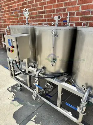 Stainless Steel 3 Stage Tank Transfer System w/ 1 HP Pump, VFD